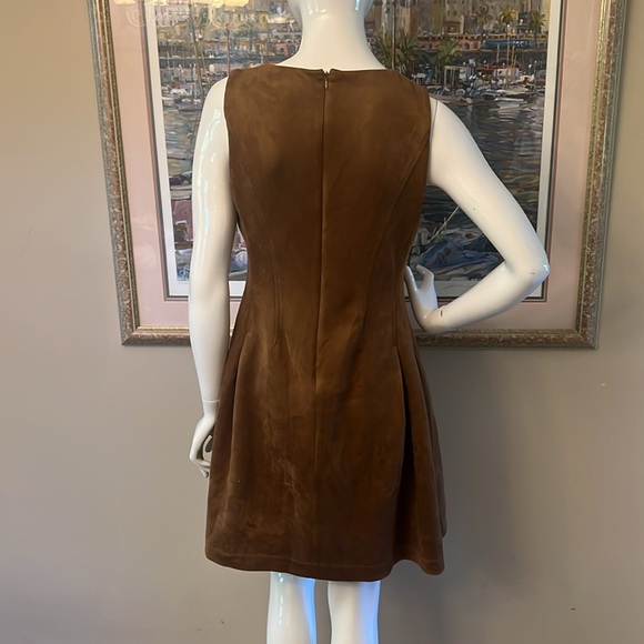 FAUX SUEDE DRESS - Picture 4 of 7